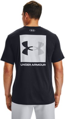 Under Armour Unisex Kids Box Logo Ss Short-Sleeve Shirt